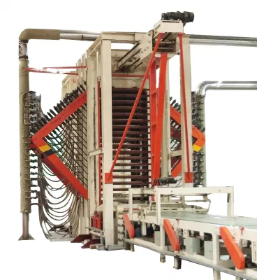 Machine de presse chaude entièrement automatique de panneaux de particules de 4X8FT 6X9FT pour la machine de fabrication de panneaux de particules pour l'Inde